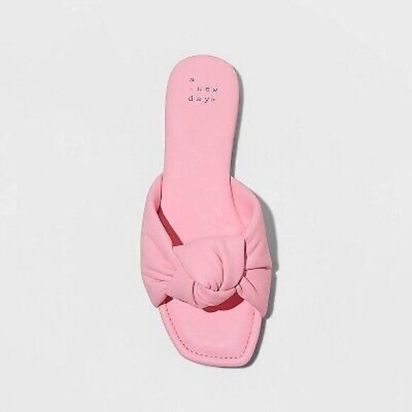 A New Day Ruth Memory Foam Slide Sandals Pink Sz 6.5 - Picture 7 of 8